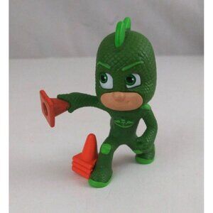 Frog Box Disney PJ Masks Gecko Throwing Orange Cones 2.25" Action Figure